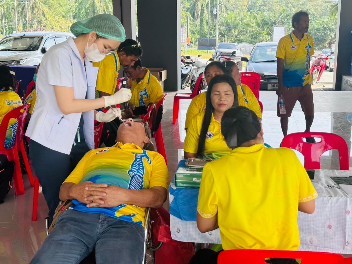 กิจกรรมส่งเสริมการตรวจสุขภาพผู้สูงอายุ ประจำปี 2567